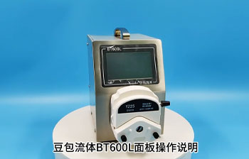 BT600L Peristaltic Pump Operating Instructions