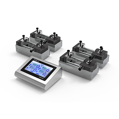 Multi-channel independently controlled split Syringe Pump